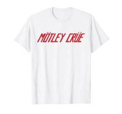 Mötley Crüe – Distressed Logo White T-Shirt von Mötley Crüe Official