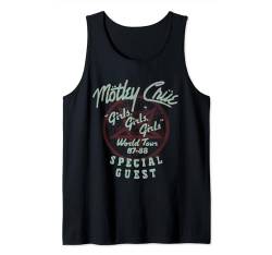 Mötley Crüe – Girls Girls Girls Special Guest Black Tank Top von Mötley Crüe Official