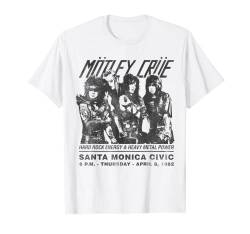 Mötley Crüe - Santa Monica Civic Auditorium T-Shirt von Mötley Crüe Official