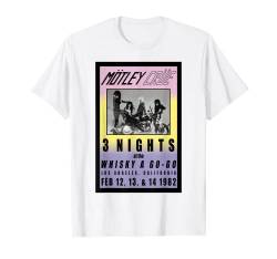 Mötley Crüe – Three Nights At the Whiskey T-Shirt von Mötley Crüe Official