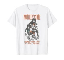 Mötley Crüe - World Tour 83 T-Shirt von Mötley Crüe Official