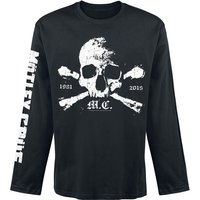 Mötley Crüe Langarmshirt - Orbit Skull - M bis XXL - für Männer - Größe XL - schwarz  - Lizenziertes Merchandise! von Mötley Crüe