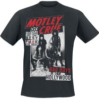 Mötley Crüe T-Shirt - Crue Fans Punk Hollywood - M bis XXL - für Männer - Größe XL - schwarz  - Lizenziertes Merchandise! von Mötley Crüe