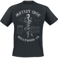 Mötley Crüe T-Shirt - Faded Feel Good Lyrics - S bis XXL - für Männer - Größe XXL - schwarz  - Lizenziertes Merchandise! von Mötley Crüe