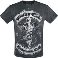 Mötley Crüe T-Shirt - Feel Good - S bis XXL - für Männer - Größe XXL - grau/weiß  - Lizenziertes Merchandise! von Mötley Crüe