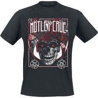 Mötley Crüe T-Shirt - Vegas - S bis 4XL - für Männer - Größe M - schwarz  - Lizenziertes Merchandise! von Mötley Crüe