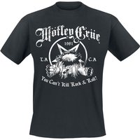 Mötley Crüe T-Shirt - You Can't Kill Rock'n Roll - S bis XXL - für Männer - Größe XL - schwarz  - Lizenziertes Merchandise! von Mötley Crüe