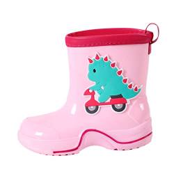 Moginp Gummistiefel Kinder Mädchen Jungen Unisex Regenstiefel Kinder Gr 34 Jungen Thermo Gummistiefel Kinder 21 Gefütterte Gummistiefel Kinder 26 Gummistiefel Gefüttert Kinder 26/27 Mädchen von Moginp