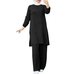 Muslimische Kleider Für Damen Kaftan Damen Kleid Muslim Muslimische Robe Mit Hijab Muslimisches Kleid Mit Kapuze Robe Langarm Gebet Abaya Kleider Islamischer Naher Osten Dubai Türkei von Moginp