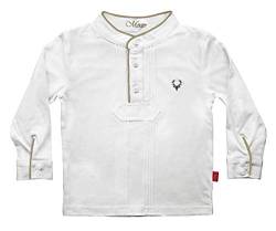 Shirt Pfoadl, braun, 98/104, kM, 3-4 Jahre, Langarm von Mogo.cc