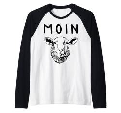 Moin Schaf für echte Nordlichter Pyjama Geschenk Raglan von Moin!