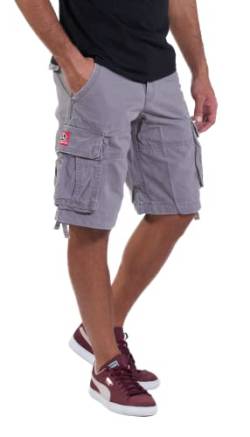 Molecule Herren Cargo Short 54001 Bermuda (XL, Grau) von Molecule Clothing