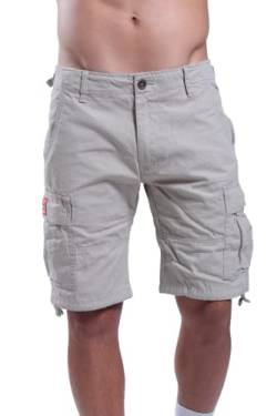 Molecule Herren Unisex Cargo Short 62009 Canvas Outdoor Slim Fit (as3, Waist, Numeric_35, Regular, Regular, Beige, M) von Molecule Clothing