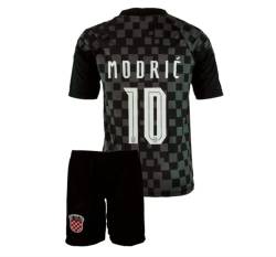 Molinka Kinder Fußball Trikot Deutschland Trikotset Komm mit Shorts Fußballfans für Jungen Baby Fußball T-Shirt (Kroatien Auswarts Modric, S (130-140cm)) von Molinka