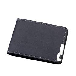 Momolaa Herren Geldbörse Geldbeutel Männer Herrengeldbeutel Brieftasche Wallet Portmonee Karten Portemonnaie Herrenbörse Smart Wallet Portmonaise Geldtasche RFID Schutz Portemonnaie für Männer von Momolaa