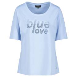 Monari Damen T-Shirt light blue glitter 40 von Monari