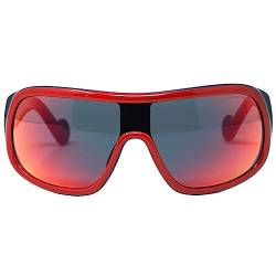 Moncler Unisex-Erwachsene ML0048 68C 00 Sonnenbrille, Rot (Rosso), 0 von Moncler