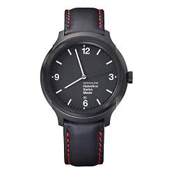 HELVETICA Men's Analog-Digital Automatic Uhr mit Armband S7231267 von Mondaine