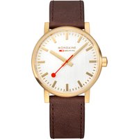 MONDAINE® Armbanduhr "MSE.40112", braun von Mondaine