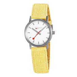 Mondaine Damen Analog Quartz Uhr mit Textil Armband A6583032317SBE von Mondaine