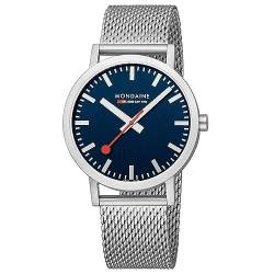 Mondaine Herren Analog Quartz Uhr mit Edelstahl Armband A6603036040SBJ von Mondaine