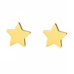 Mondepetit - Damen & Kinder Stern Ohrringe Gelbgold 9K - Geschenkbox - Garantiezertifikat von Monde Petit