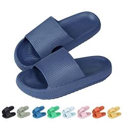 MoneRffi Badelatschen Damen Herren Wolkenschuhe- cloud slides original Badeschuhe wolken damen airfoot hausschuhe Cloudyzz Bequeme rutschfeste Dusch Badeschlappen von MoneRffi