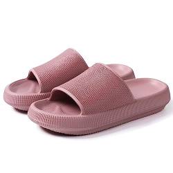 MoneRffi Original Badelatschen Damen Herren,Airfoot Wolkenschuhe Badeschuhe Damen Badeschlappen,Cozy Slides Wolken Schlappen,Hausschuhe Sommer Rutschfeste Pantoletten von MoneRffi