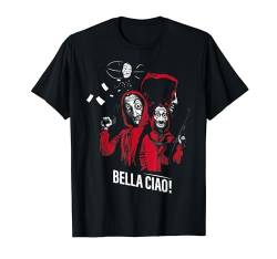 Netflix La Casa De Papel Bella Ciao Group Shot T-Shirt von Money Heist