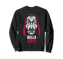 Netflix La Casa De Papel Bella Ciao Mask Sweatshirt von Money Heist