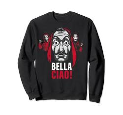 Netflix La Casa De Papel Masked Bella Ciao! Sweatshirt von Money Heist
