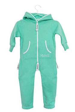 Moniz Baby Jumpsuit - Energetic Mint - 104/110 von Moniz