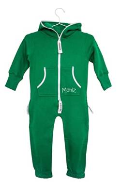 Moniz Baby Jumpsuit - Leaf Green - 104/110 von Moniz