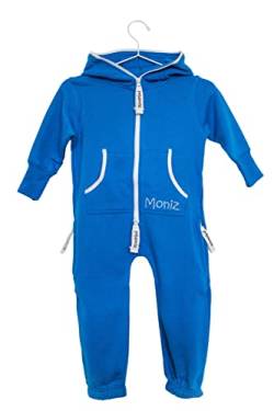 Moniz Baby Jumpsuit - Ocean Blue - 80/86 von Moniz