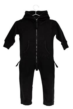 Moniz Baby Jumpsuit - Vulcano Black - 104/110 von Moniz