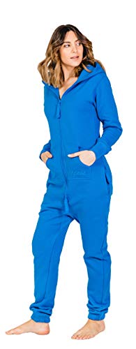 Moniz Damen Jumpsuit, Onesie, Overall (arktikblau, S) von Moniz