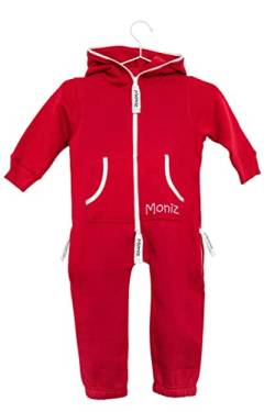 Moniz Kinder Jumpsuit - Strawberry Red - 152/158 von Moniz