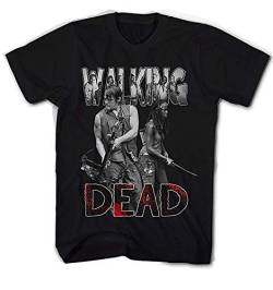 Herren T-Shirt Walking Dead Daryl Dixon Rick Michonne TV Serie Zombie Film The Star Neu S-5XL von Monkey Print