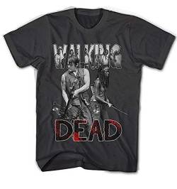 Herren T-Shirt Walking Dead Daryl Dixon Rick Michonne TV Serie Zombie Film The Star Neu S-5XL von Monkey Print