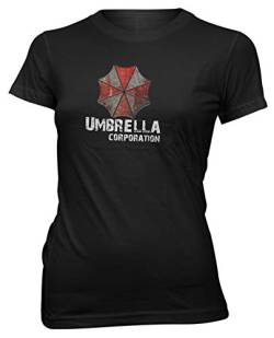 Resident Evil Damen T-Shirt Umbrella Corporation Game- Movie -Tee-Hemd S bis XXL von Monkey Print