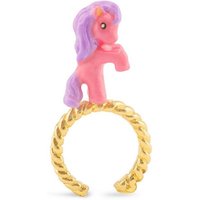 Monkimau Fingerring Damen Ring Pferde 18k Gold plattiert (Packung), 18 Karat vergoldet von Monkimau