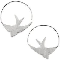 Monkimau Paar Ohrhänger Vogel Ohrringe aus 925 Silber (Packung) von Monkimau