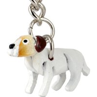 Monkimau Schlüsselanhänger Jack Russell Terrier Schlüsselanhänger Leder Tier Figur (Packung) von Monkimau