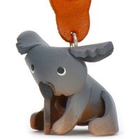 Monkimau Schlüsselanhänger Koala Schlüsselanhänger Leder Tier Figur (Packung) von Monkimau