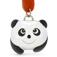 Monkimau Schlüsselanhänger Panda Schlüsselanhänger Leder Tier Figur (Packung) von Monkimau