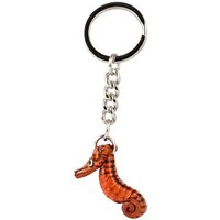 Monkimau Schlüsselanhänger Seepferd Schlüsselanhänger Leder Tier Figur (Packung) von Monkimau