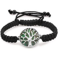 Monkimau Silberarmband Damen Lebensbaum Armband aus 925 Silber (Packung) von Monkimau