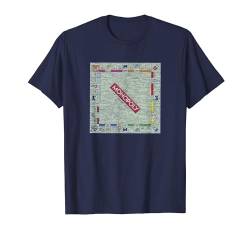 Monopoly Car Token In Boardwalk Spot Classic Board Vintage T-Shirt von Monopoly