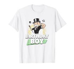 Monopoly Mr. Monopoly Birthday Boy Bling Portrait T-Shirt von Monopoly