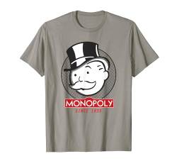 Monopoly Mr. Monopoly Since 1935 Classic Vintage Logo T-Shirt von Monopoly